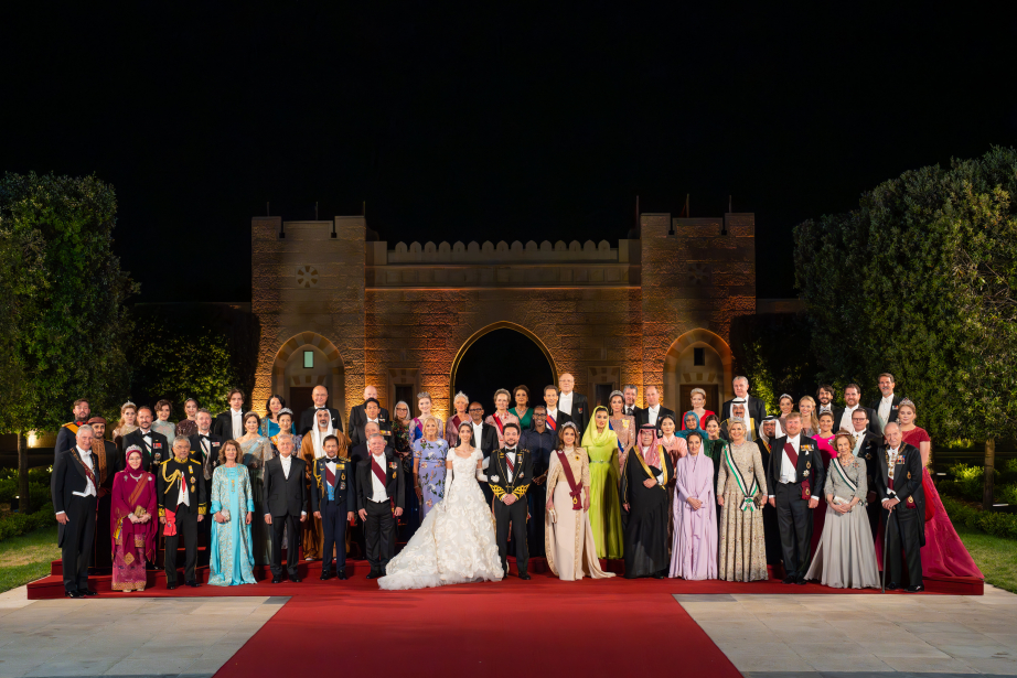 Wedding of Crown Prince Hussein of Jordan and Rajwa Al Saif ...