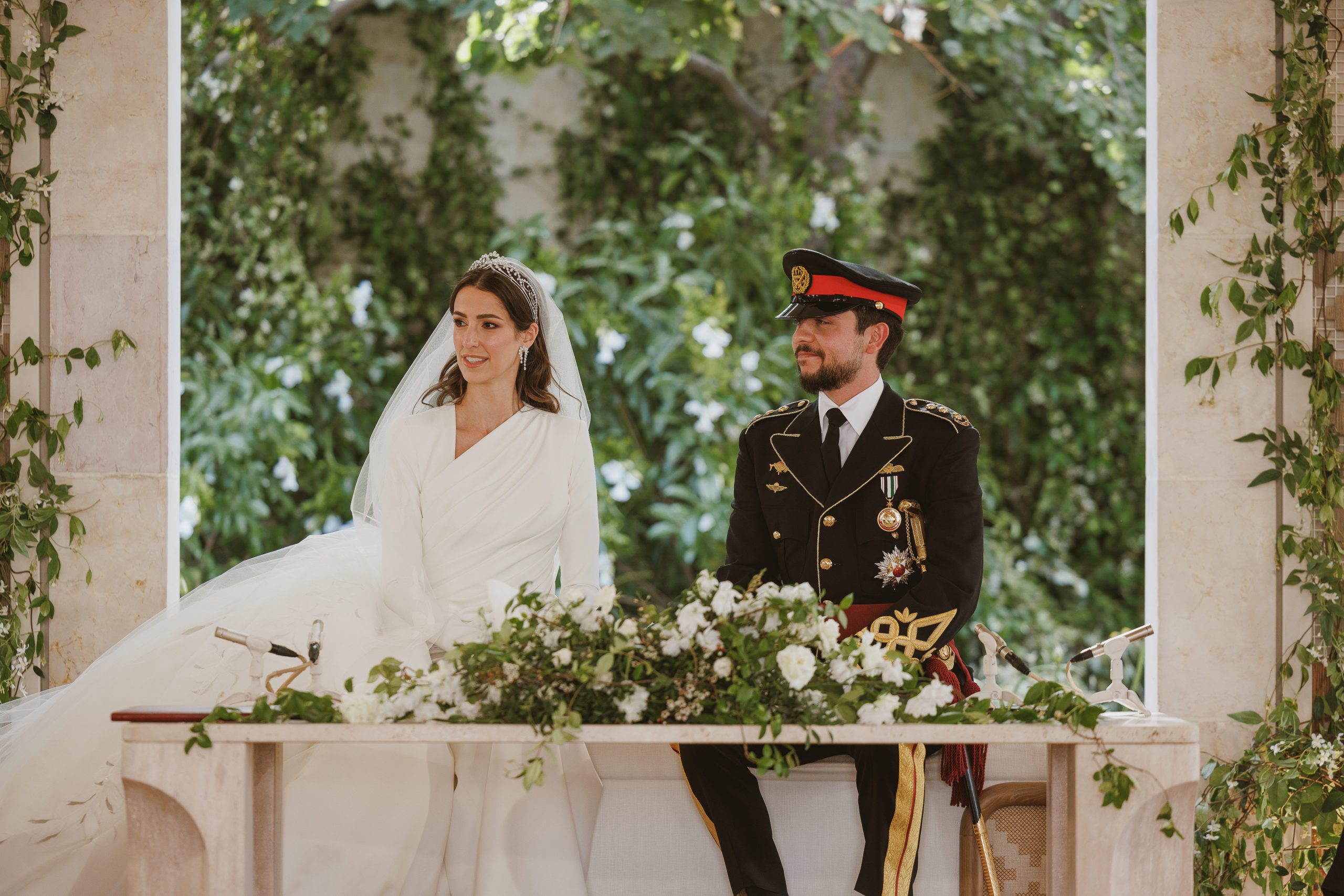 Wedding Of Crown Prince Hussein Of Jordan And Rajwa Al Saif ...